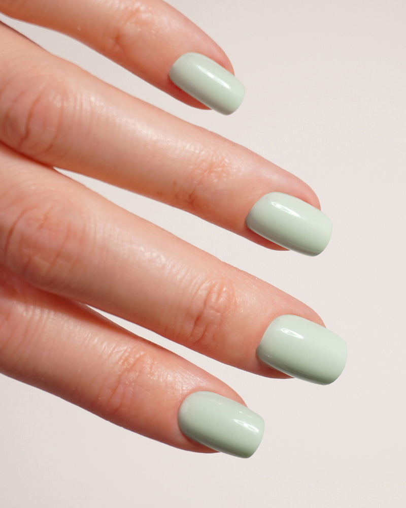 Cute Cucumber Short Square Soft Gel Press Ons - Doonails Netherlands