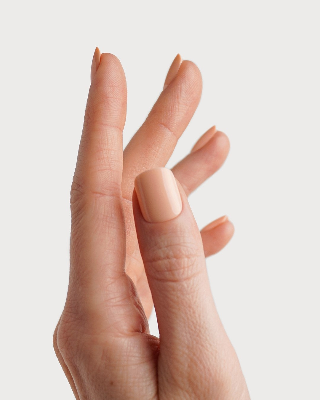 Soft Apricot Extra Short Square Soft Gel Press Ons