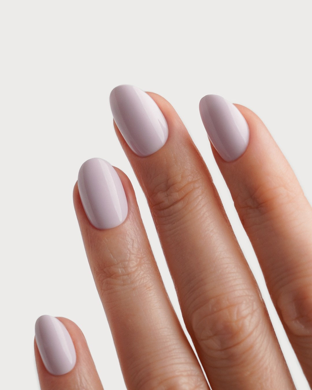 Soft Lilac Short Round Soft Gel Press Ons