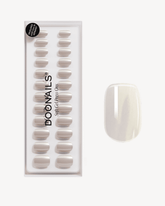 Toffee Short Square Soft Gel Press Onsdoonails