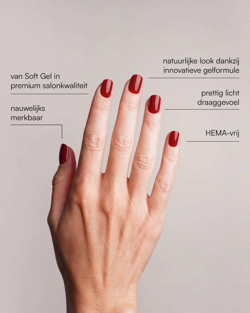 Mon Cheri Extra Short Square Soft Gel Press Ons - Doonails Netherlands