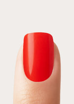 On Fire Extra Short Square Soft Gel Press Ons