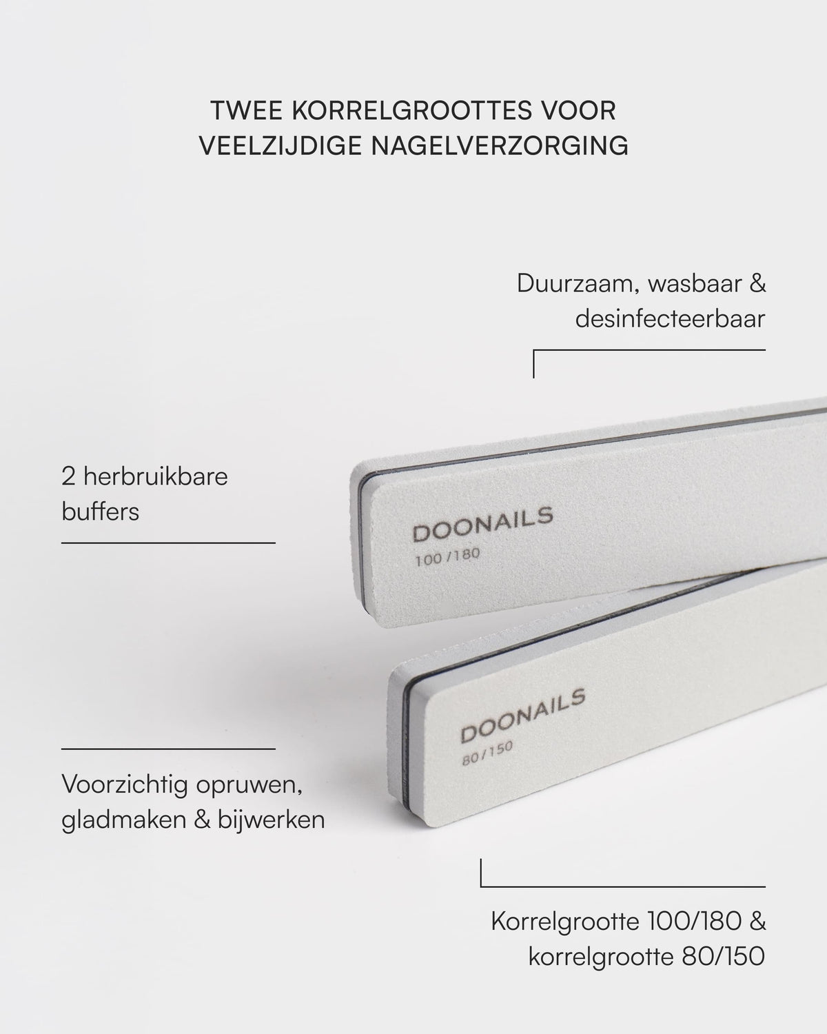 Premium Buffervijlen Setdoonails