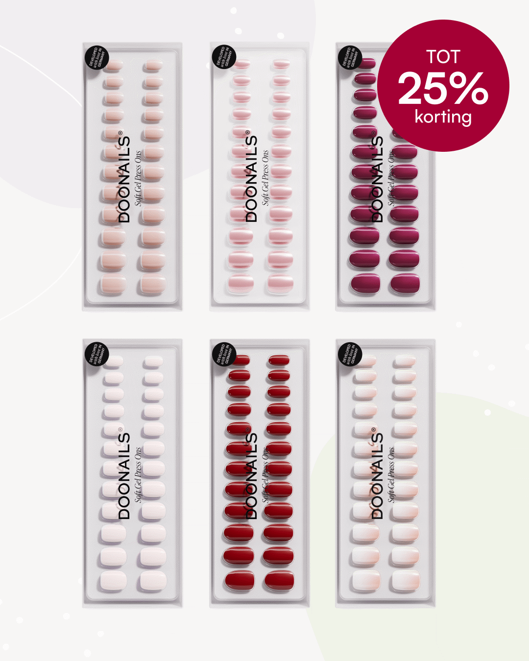 Mix & Match Navulbundel - Soft Gel Press Ons