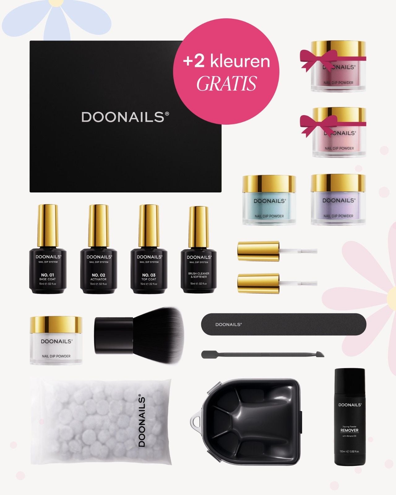 Lente Starter Set - Dipping Powder