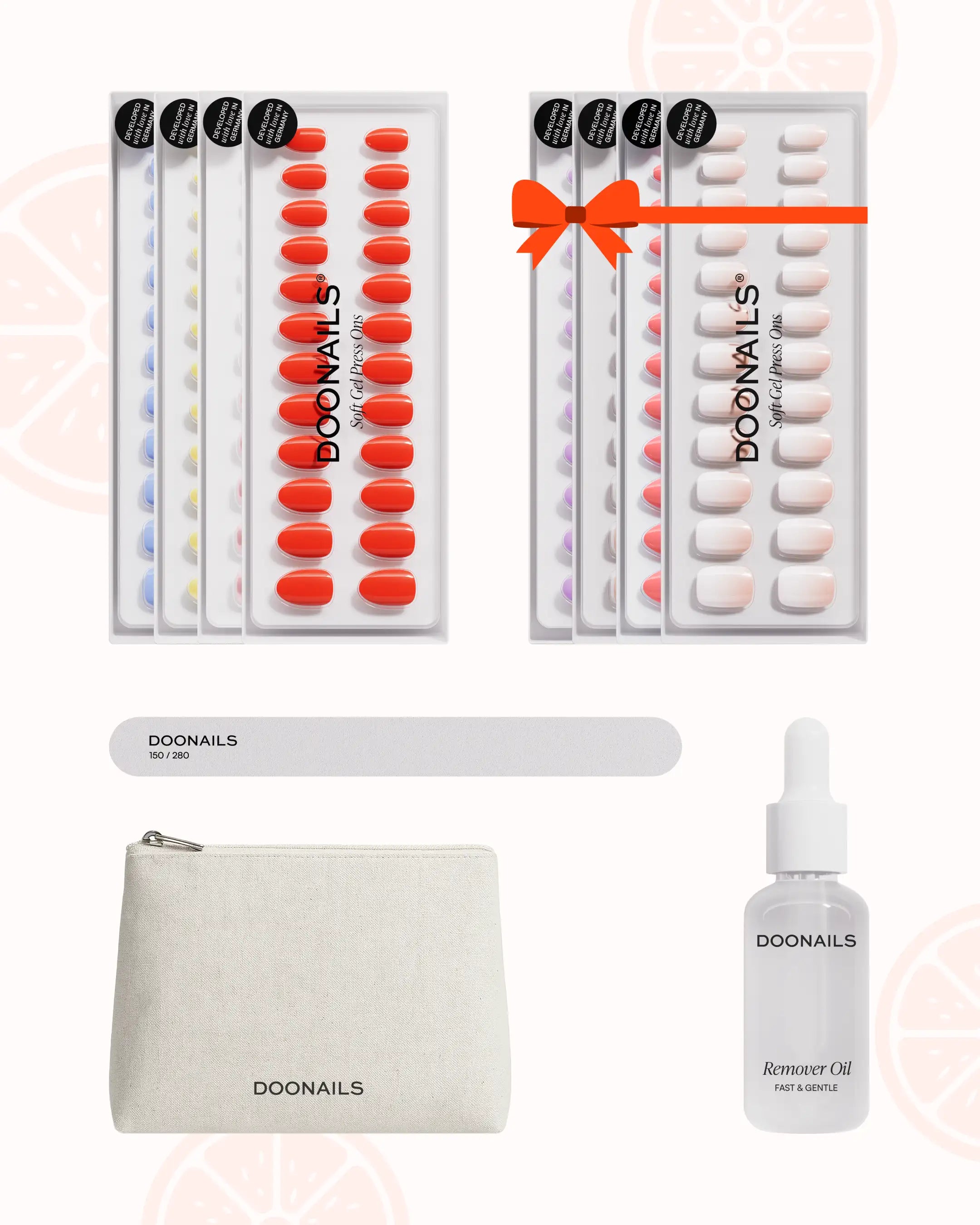 Zomer Starterset – Soft Gel Press Ons