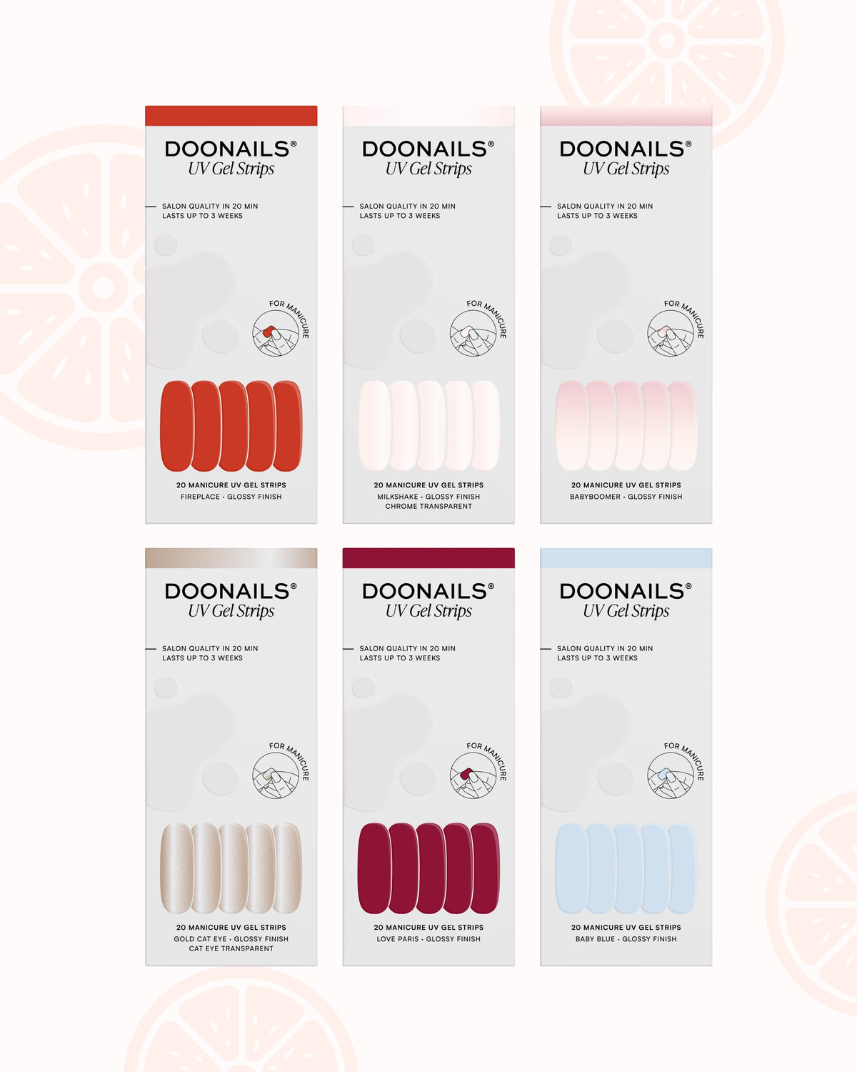 Mix & Match Navulbundel - Gel Stripsdoonails