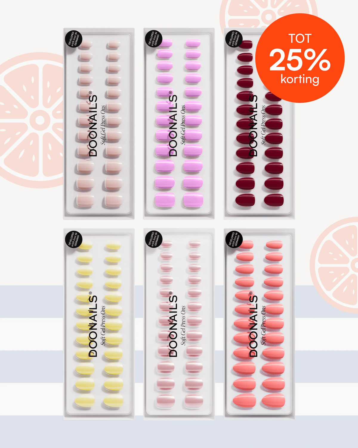 Mix & Match Navulbundel - Soft Gel Press Onsdoonails