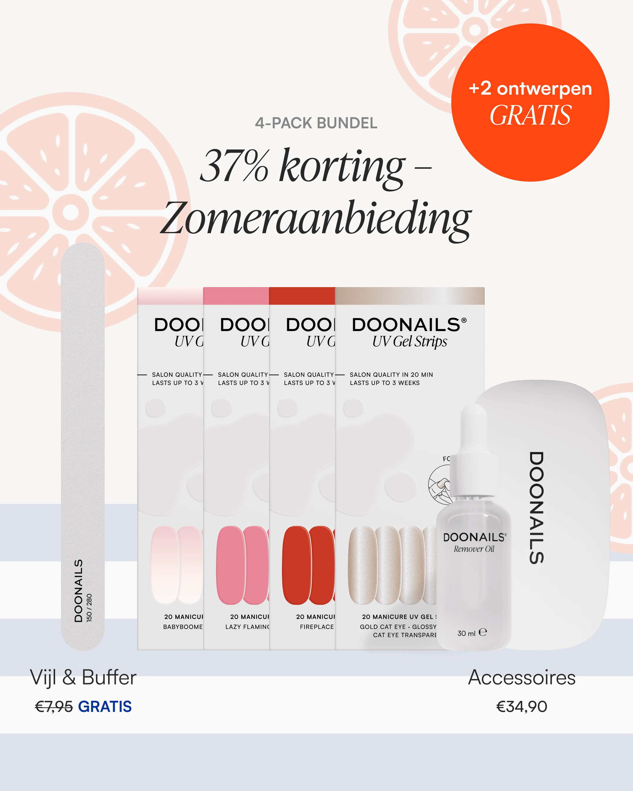 Zomer Starterset - Gel Strips