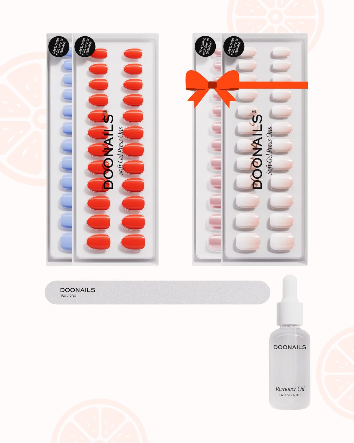 Zomer Starterset – Soft Gel Press Onsdoonails