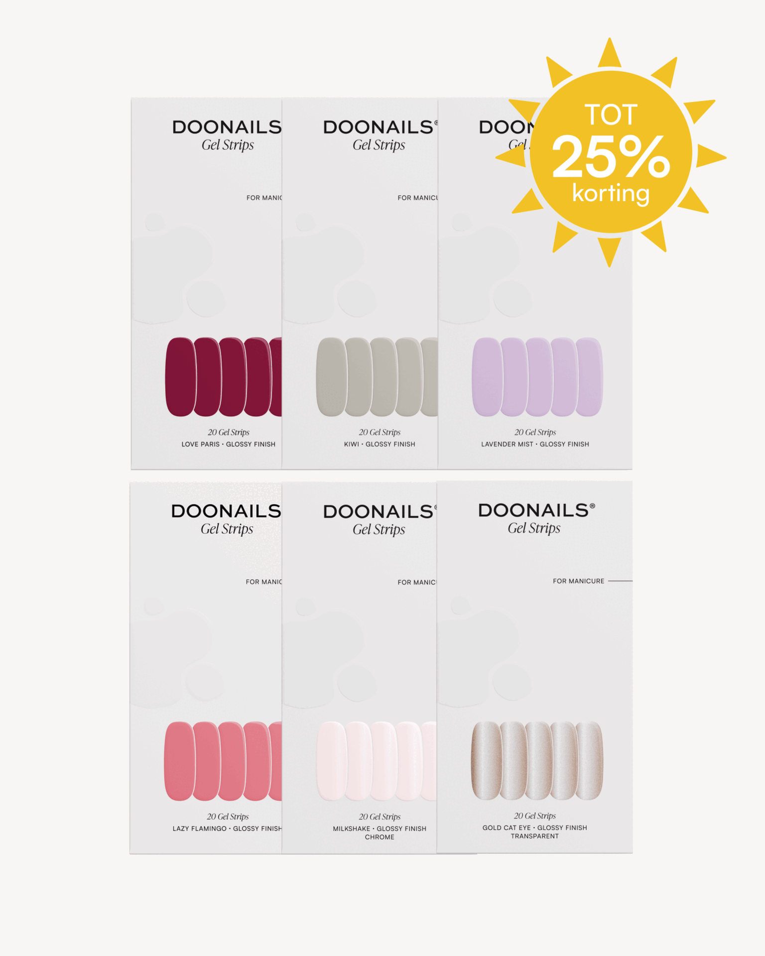 Kleuren voordeelpakket - Gel Strips