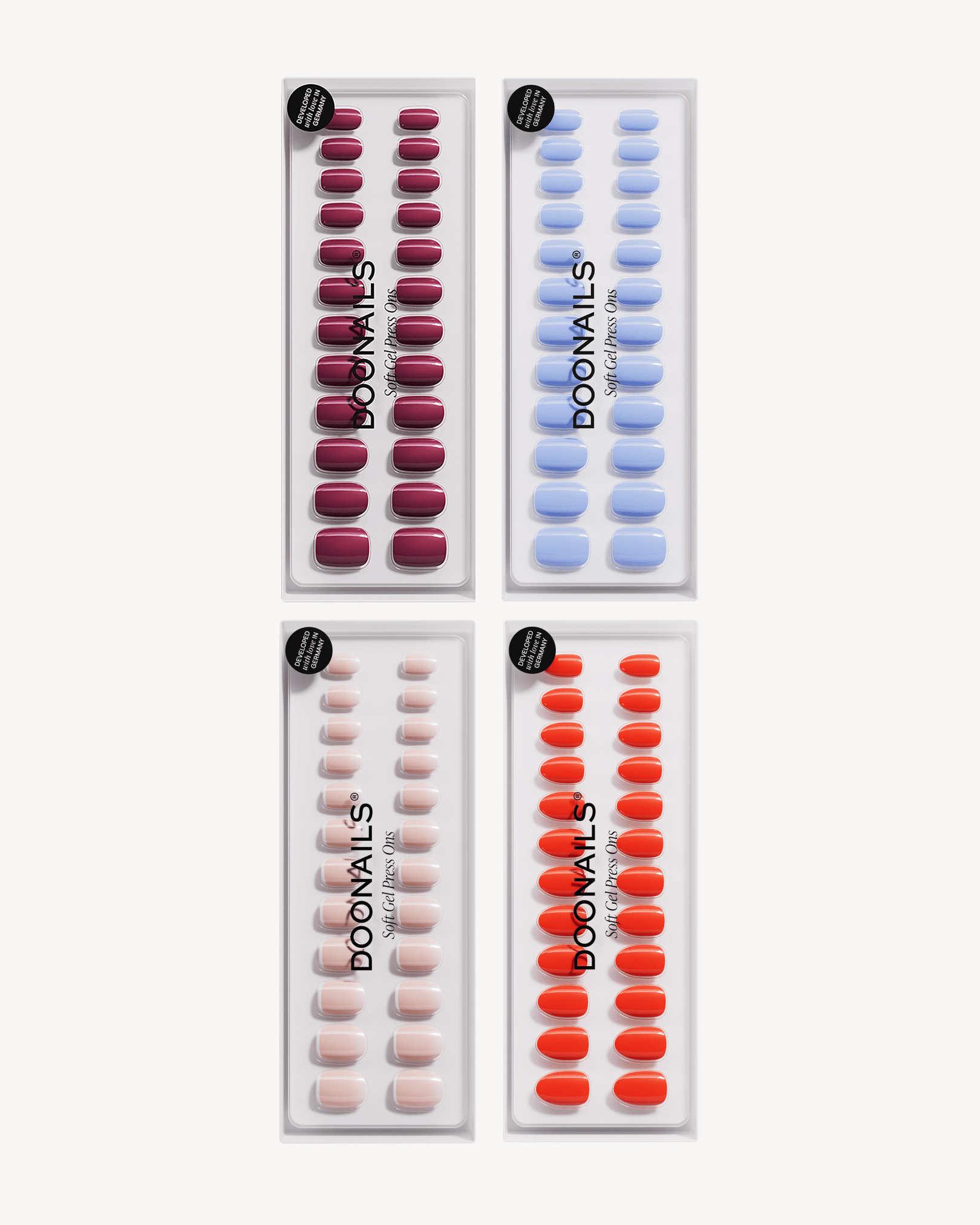Kleuren voordeelpakket - Soft Gel Press Ons - Doonails Netherlands