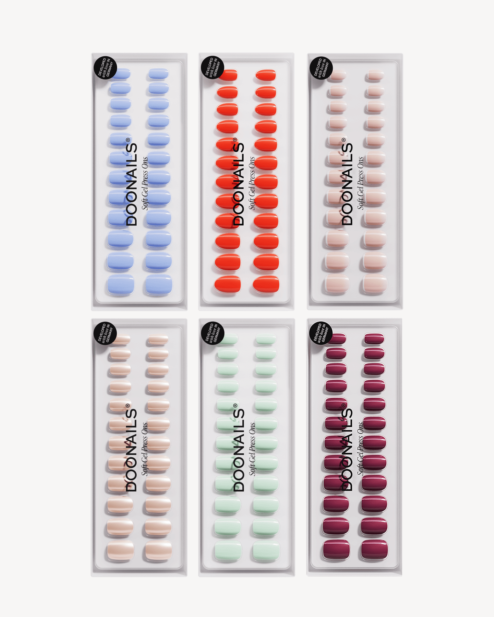 Kleuren spaarpakket - Soft Gel Press Ons