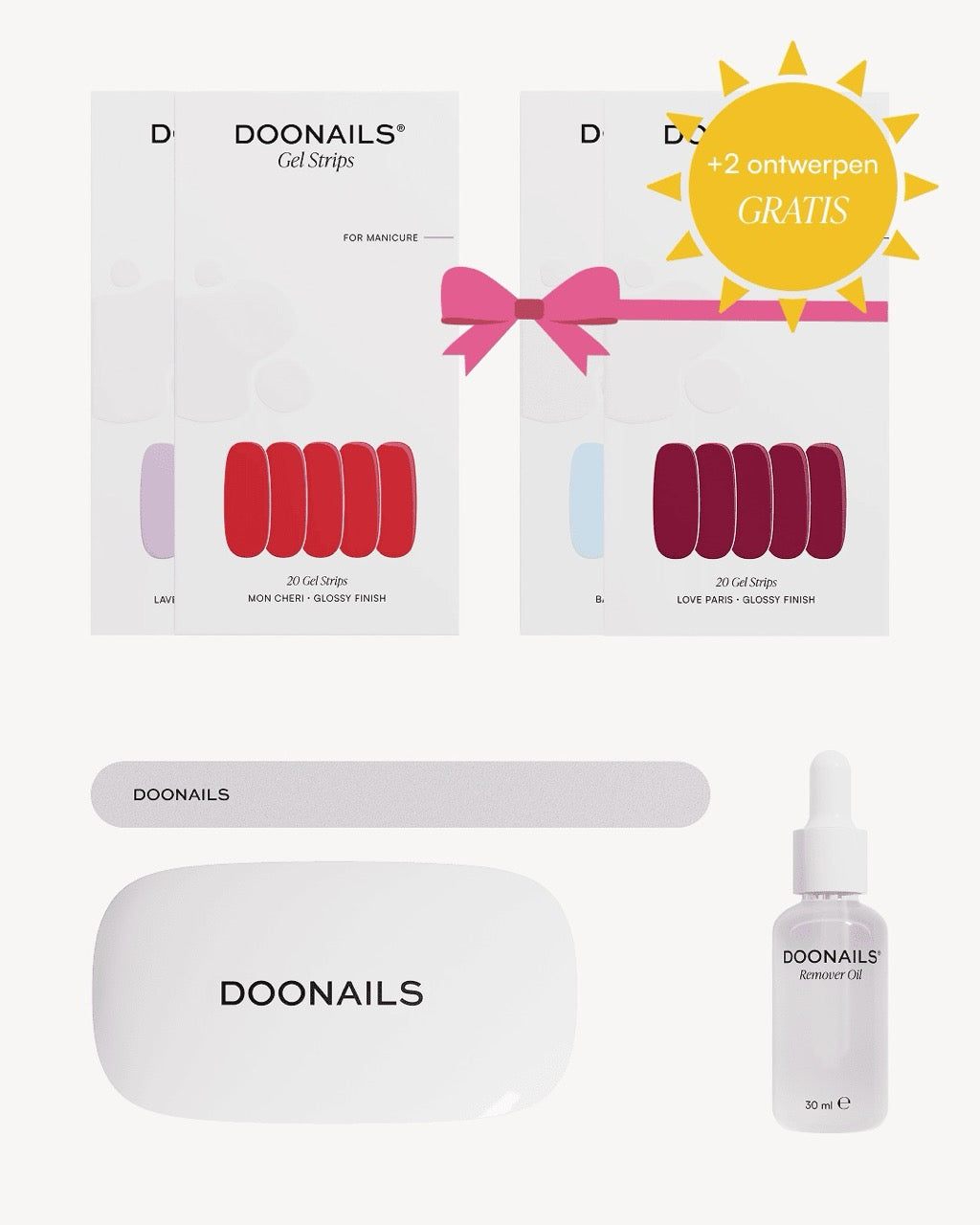 Summer Starter Set Gel Strips 2+2 Gratis Designs