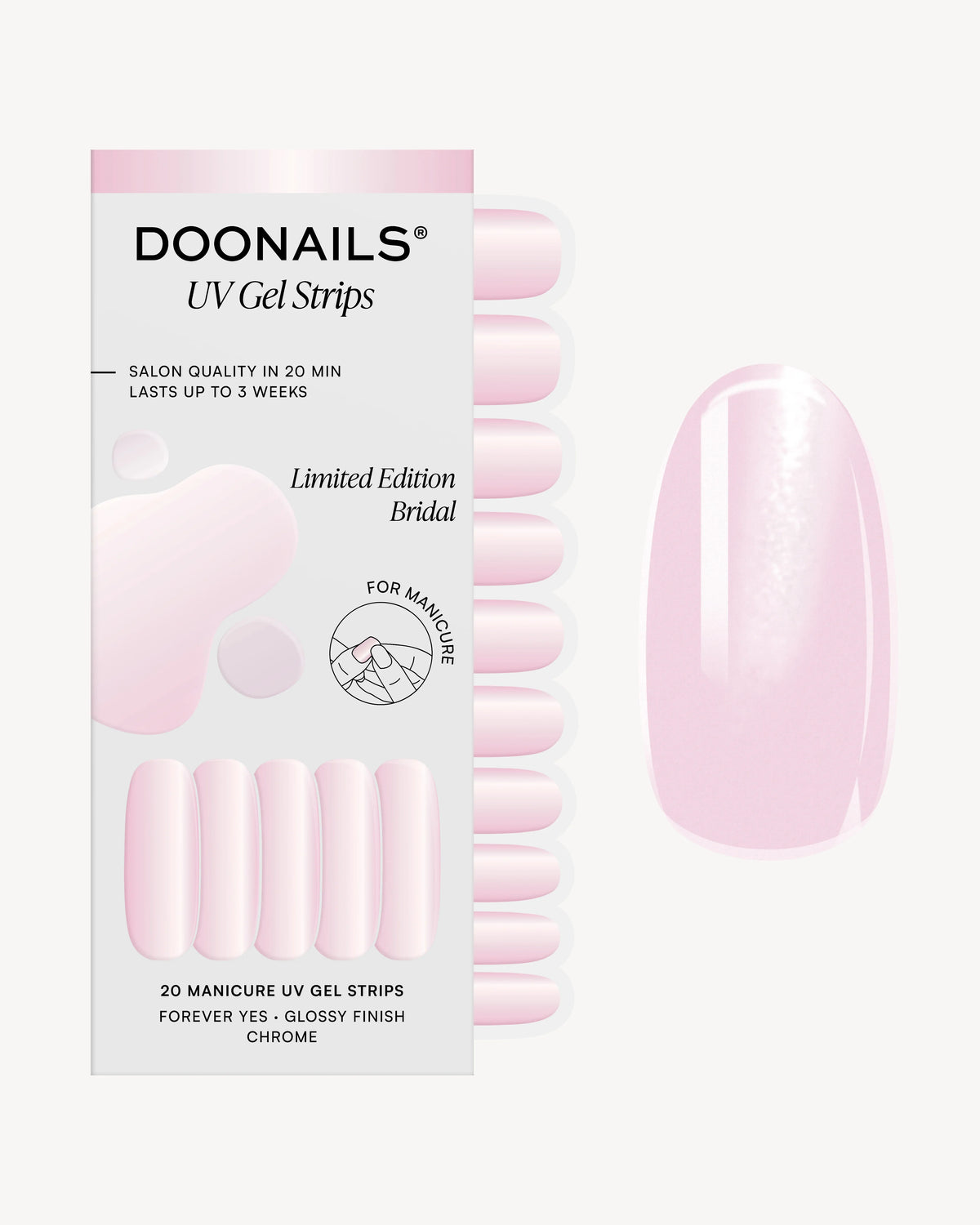 Limited Edition Forever Yes UV Gel Strips