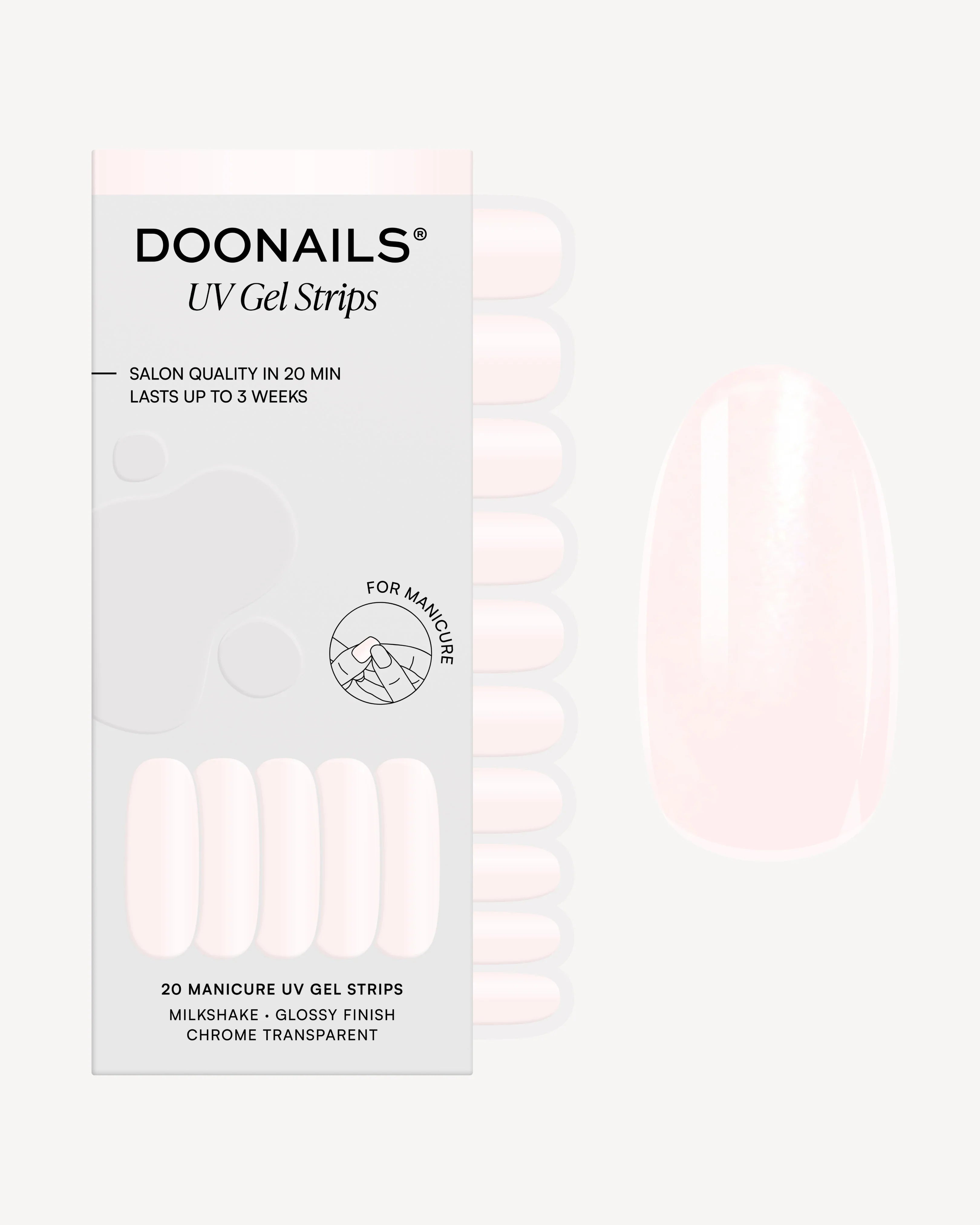 Milkshake UV Gel Strips
