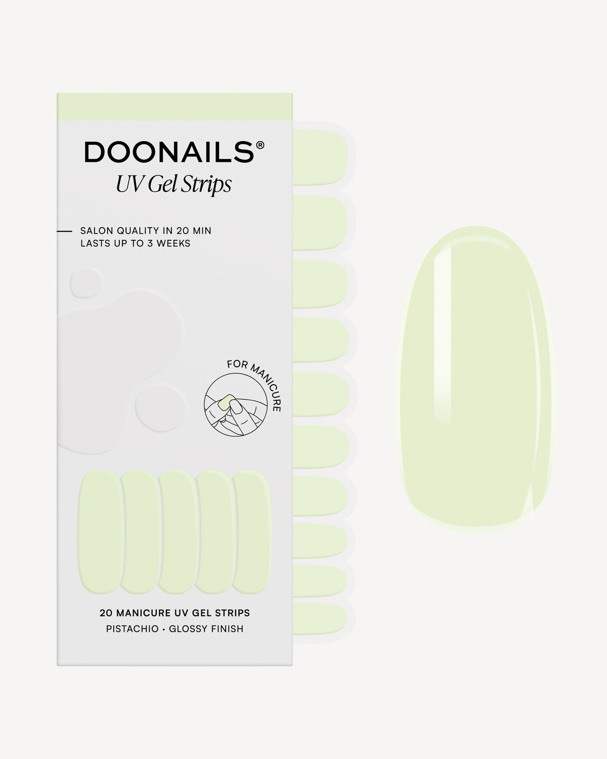 Pistachio UV Gel Strips