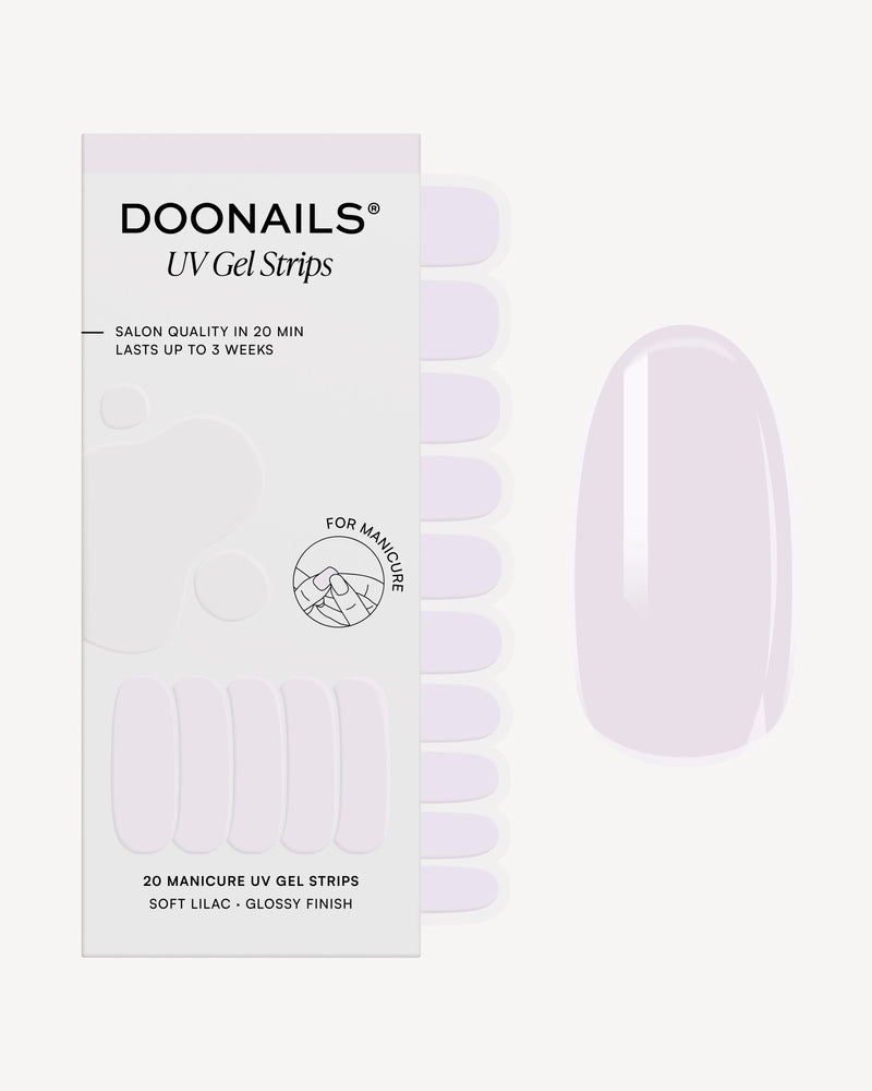 Soft Lilac UV Gel Strips