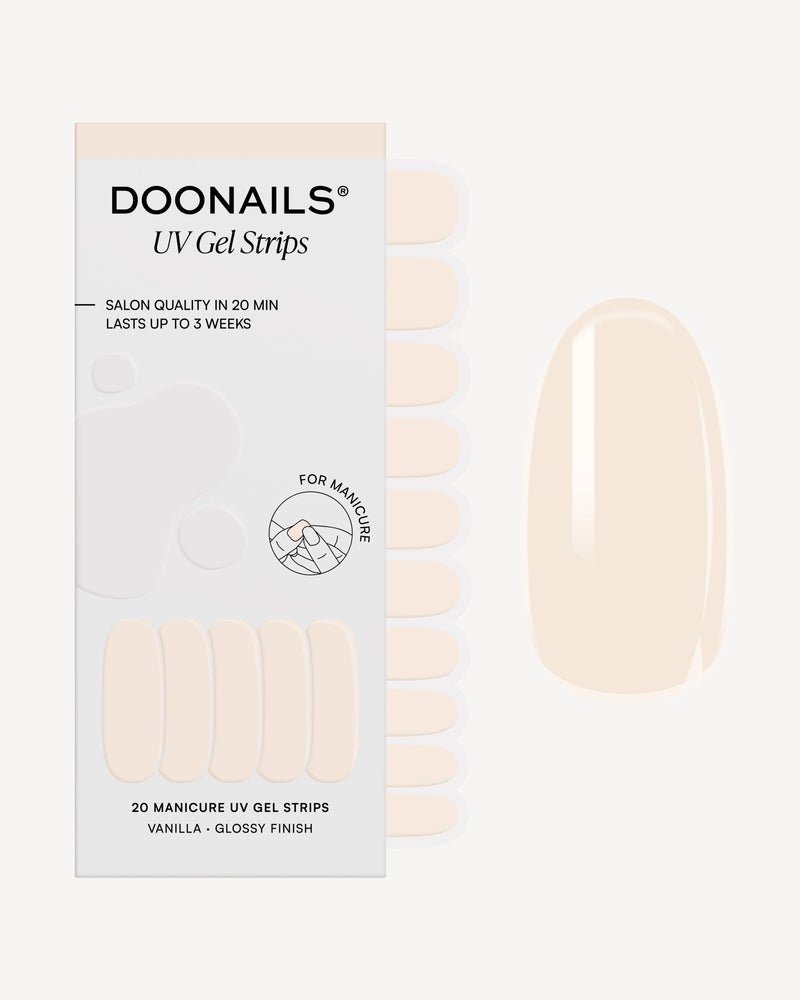 Vanilla UV Gel Strips