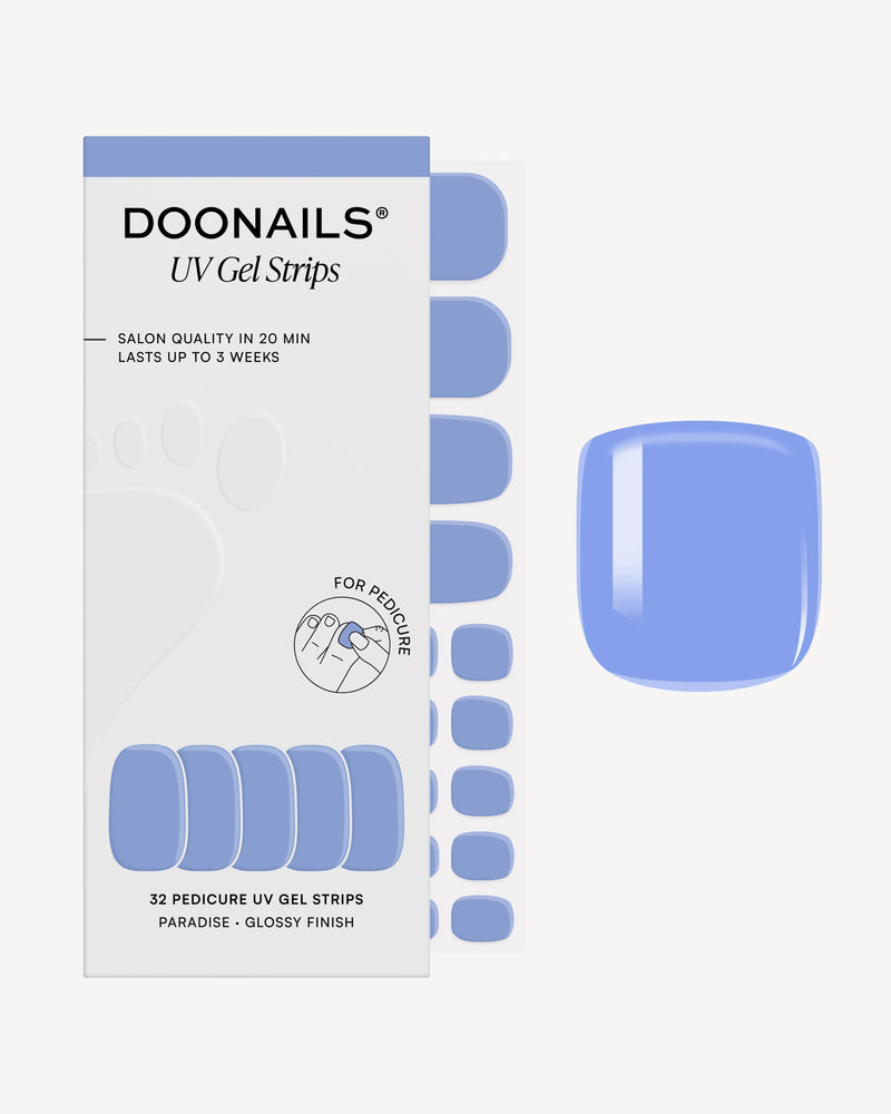 Paradise Pedicure UV Gel Strips