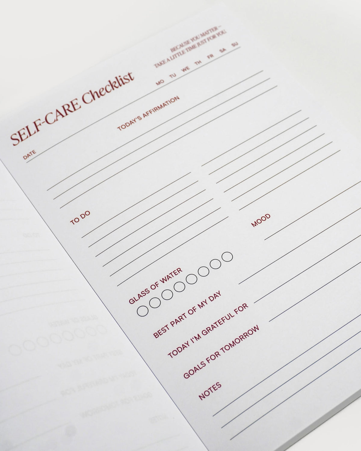 Affirmatie dagboek