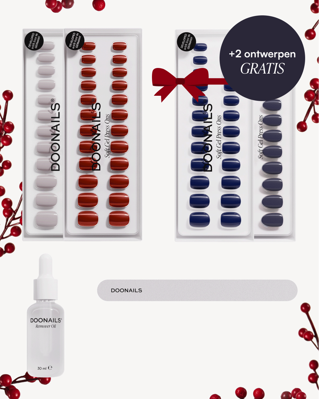 Black Month Starterset - Soft Gel Press Ons