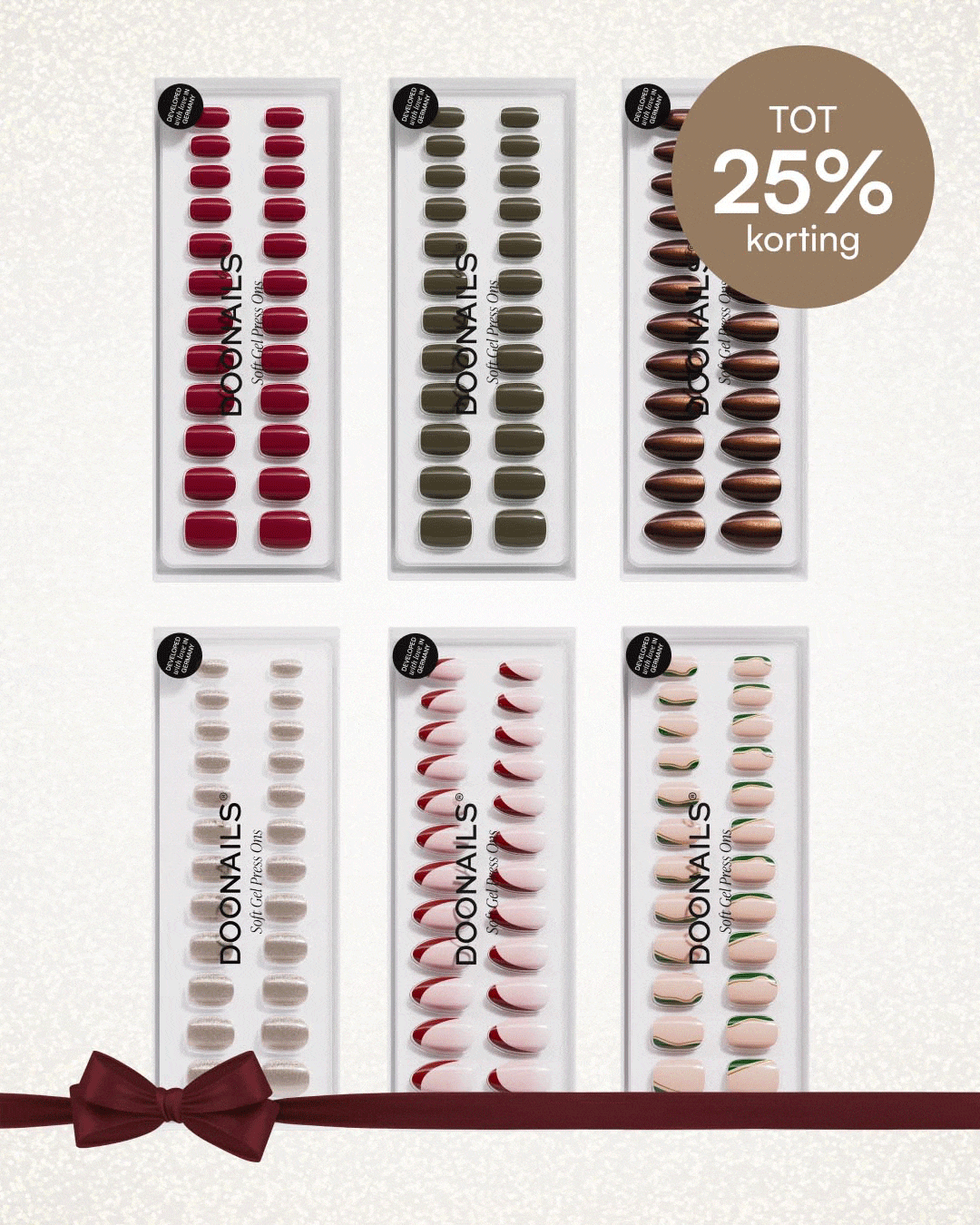 Kleuren voordeelpakket - Soft Gel Press Onsdoonails