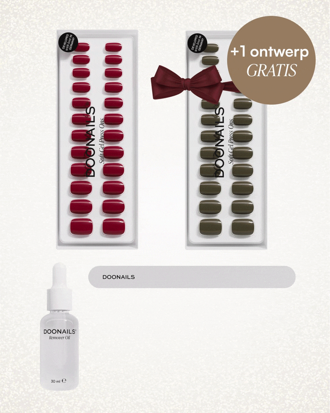 Kerst Starterset - Soft Gel Press Ons