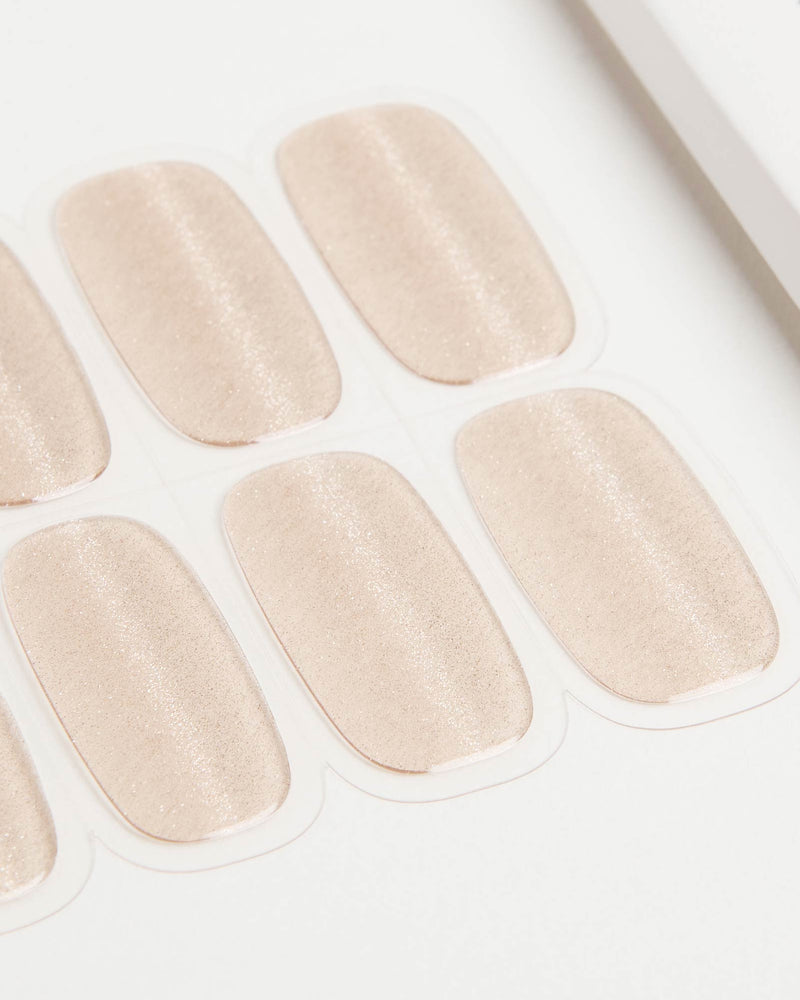 Gold Cat Eye Gel Strips - Doonails Netherlands