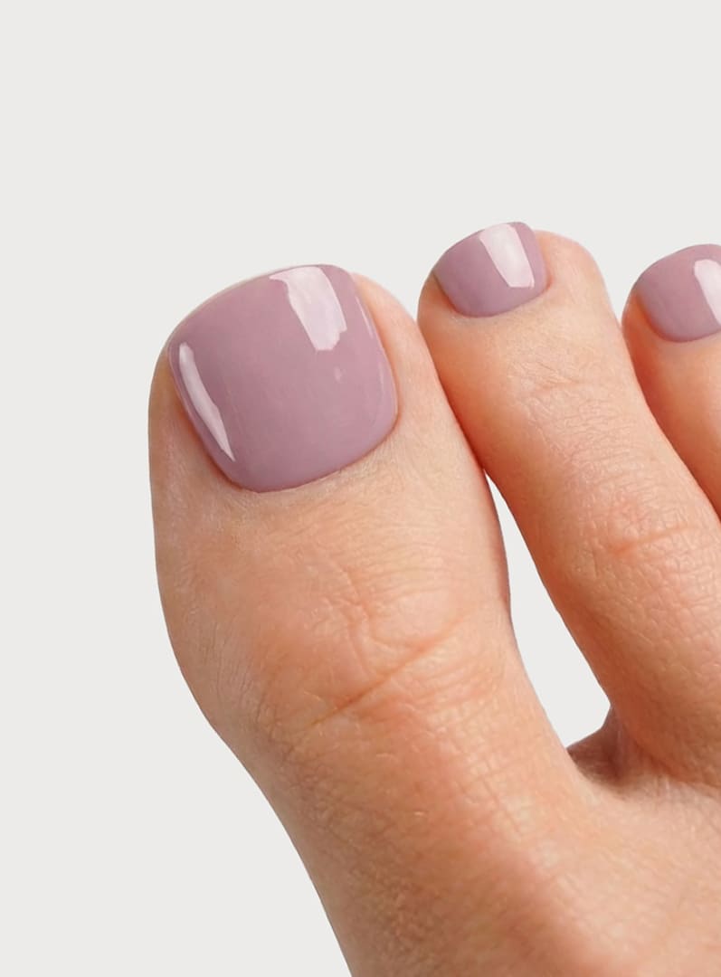 Silent Night Mauve Mani & Pedi Set - UV Gel Strips