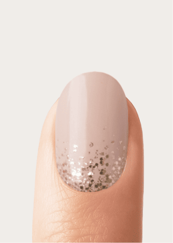 Gold Glitter Ombre