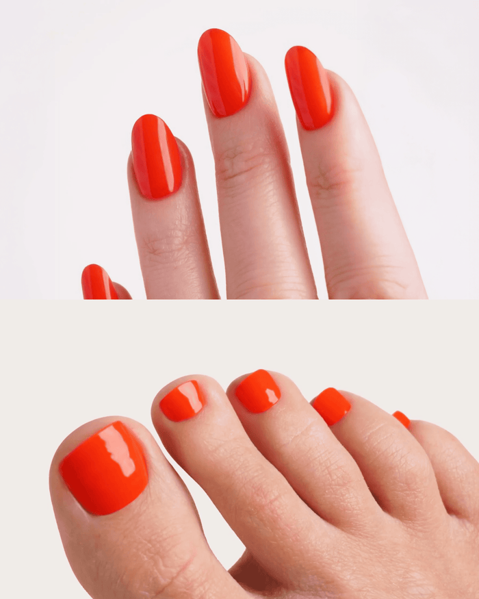On Fire Mani & Pedi Set - UV Gel Strips
