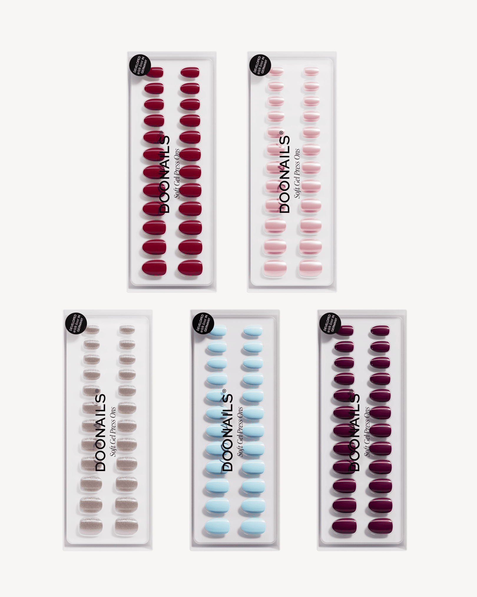 Kleuren Navul Set | Soft Gel Press Ons