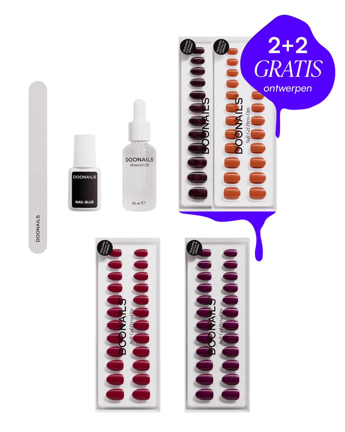 Herfst Starter Set | Soft Gel Press Ons