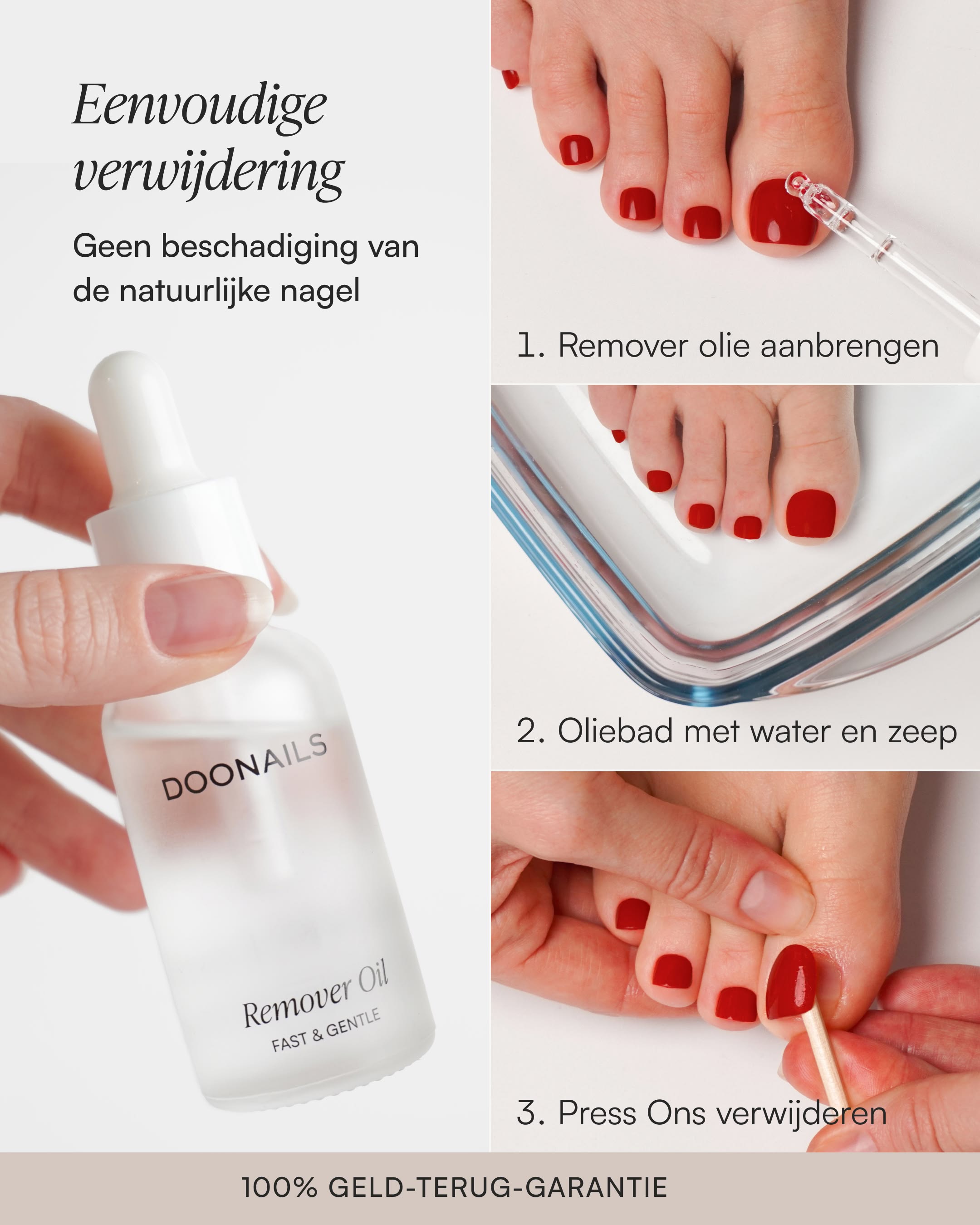 Zomer Starterset – Pedicure Soft Gel Press Ons