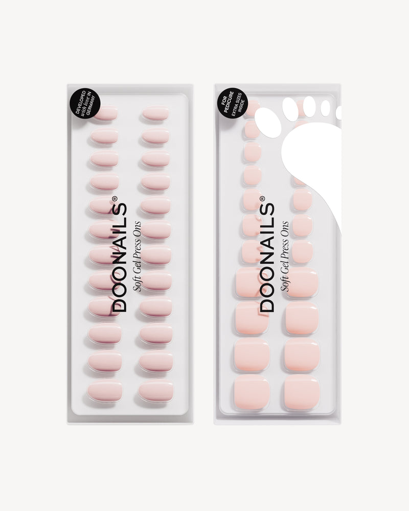 Ballerina Short Round Mani & Pedi Set