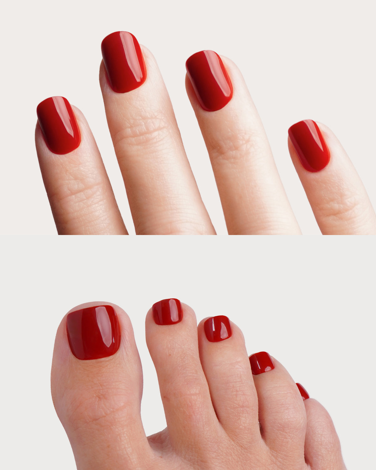 Mon Cheri Extra Short Square Mani & Pedi Set