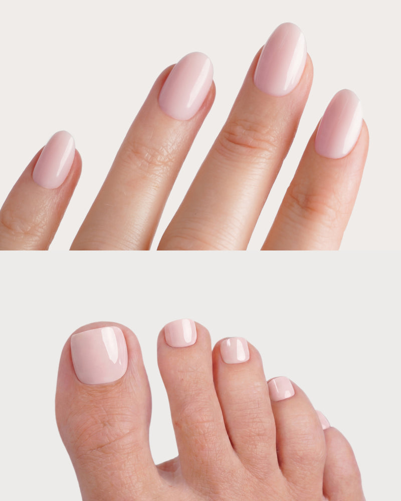 Ballerina Short Round Mani & Pedi Set