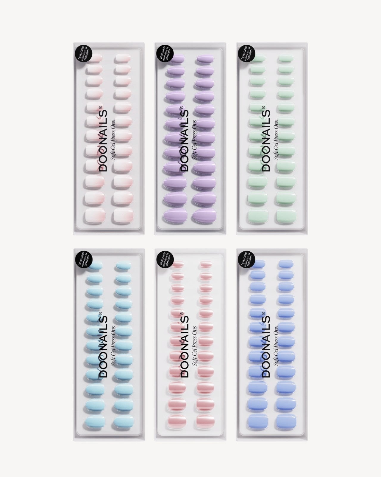 Kleuren spaarpakket - Soft Gel Press Ons