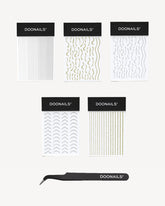 Nagelsticker Set (+ Gratis Pincet)doonails