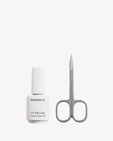 Set UV Top Coat met Nagelschaar cadeaudoonails