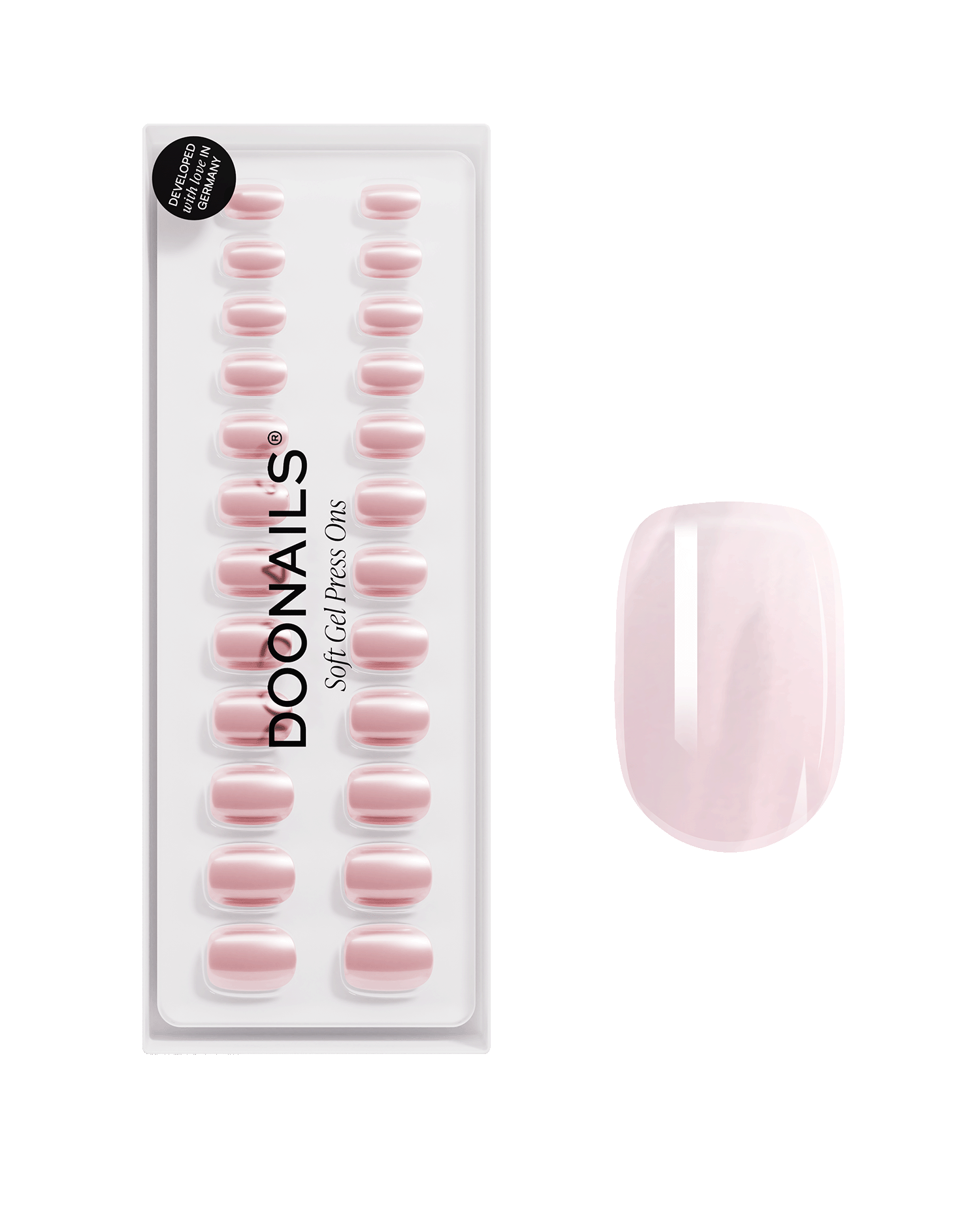 Jetset Extra Short Square Soft Gel Press Ons