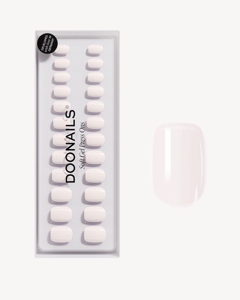 Pillow Talk Extra Short Square Soft Gel Press Ons - Doonails Netherlands