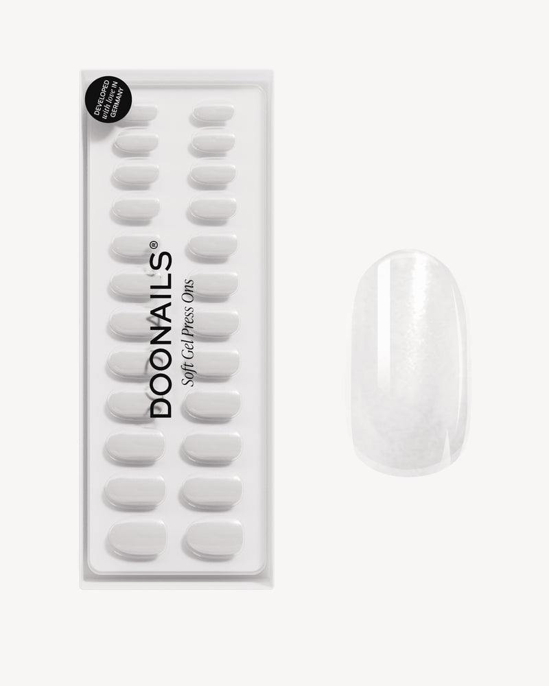Milkshake Medium Round Soft Gel Press Ons