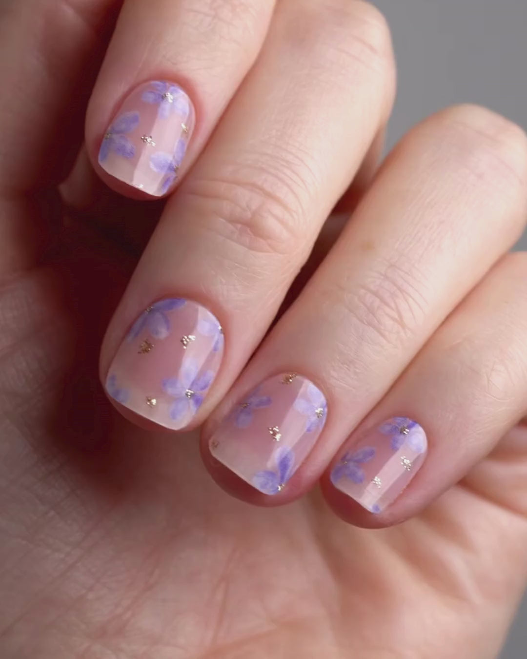 Limited Edition Fleur de Lilac UV Gel Strips