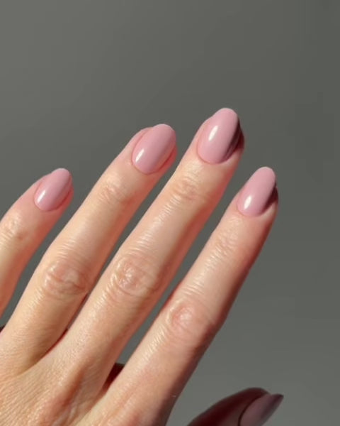 Valentine Crush Short Round Soft Gel Press Ons - Netherlands