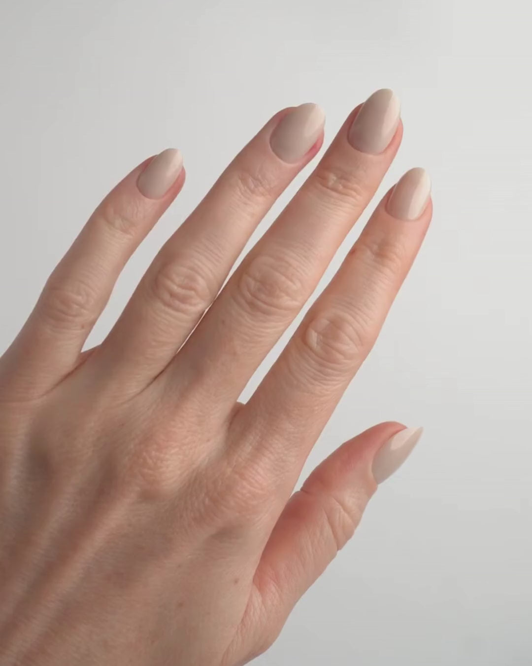 Vanilla Short Round Soft Gel Press Ons