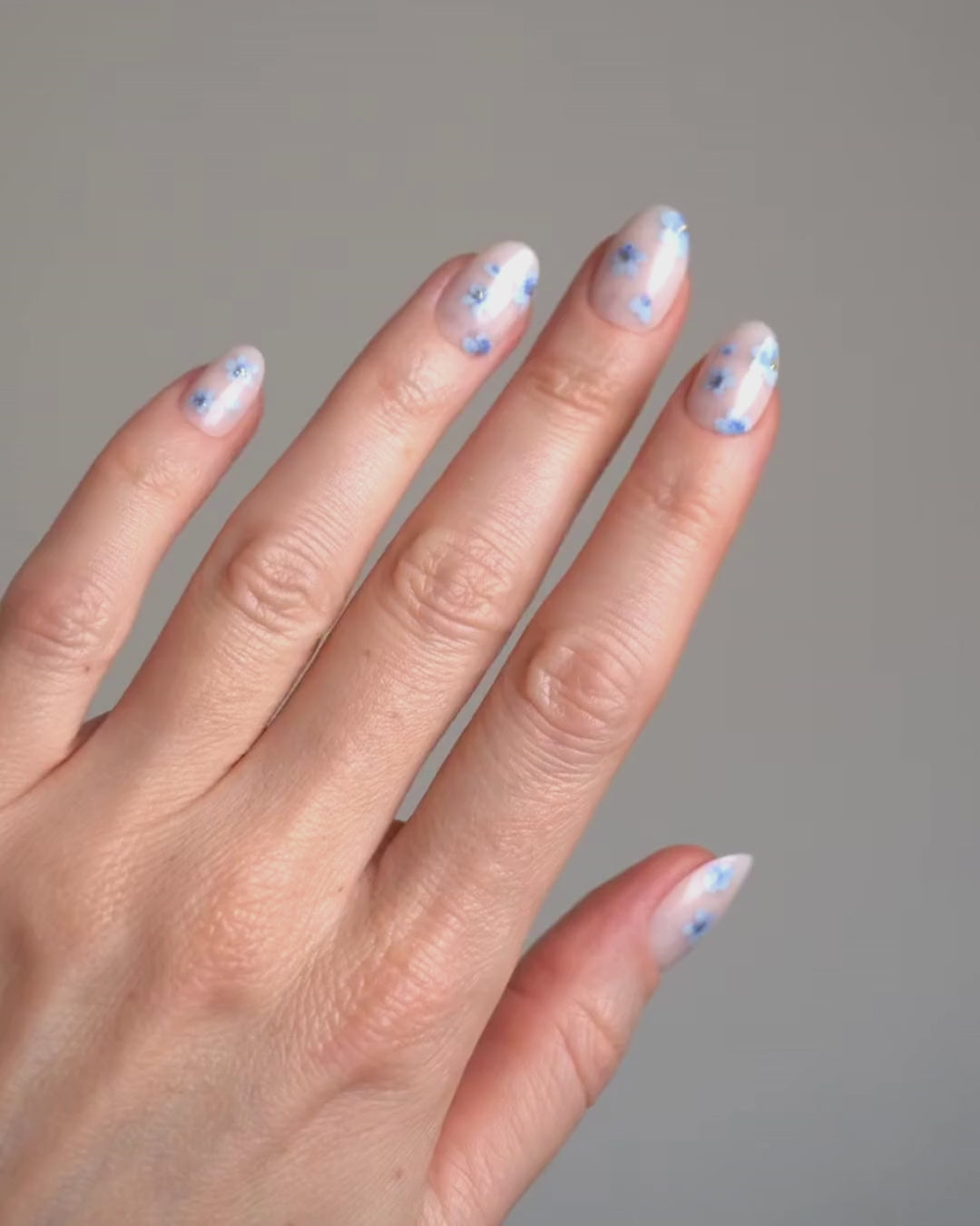 Limited Edition Blossom Babe Short Round Soft Gel Press Ons