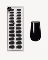 Dark Dream Short Coffin Soft Gel Press Onsdoonails