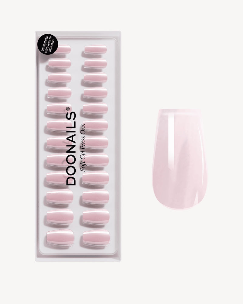 Jetset Short Coffin Soft Gel Press Ons